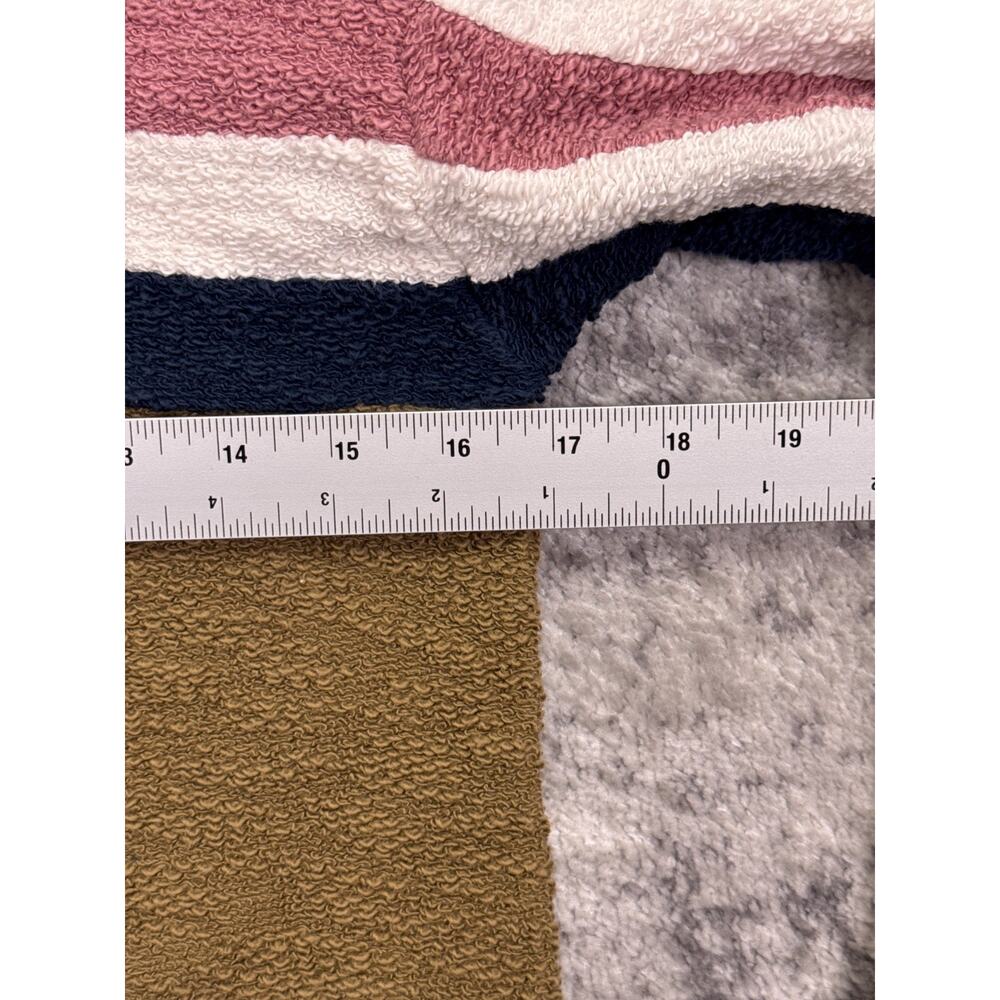 Faherty Vista Stripe Pullover Sweatshirt XS Womens Organic Cotton French Terry - Picture 4 of 9